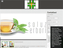 Tablet Screenshot of farmaciacontini.com
